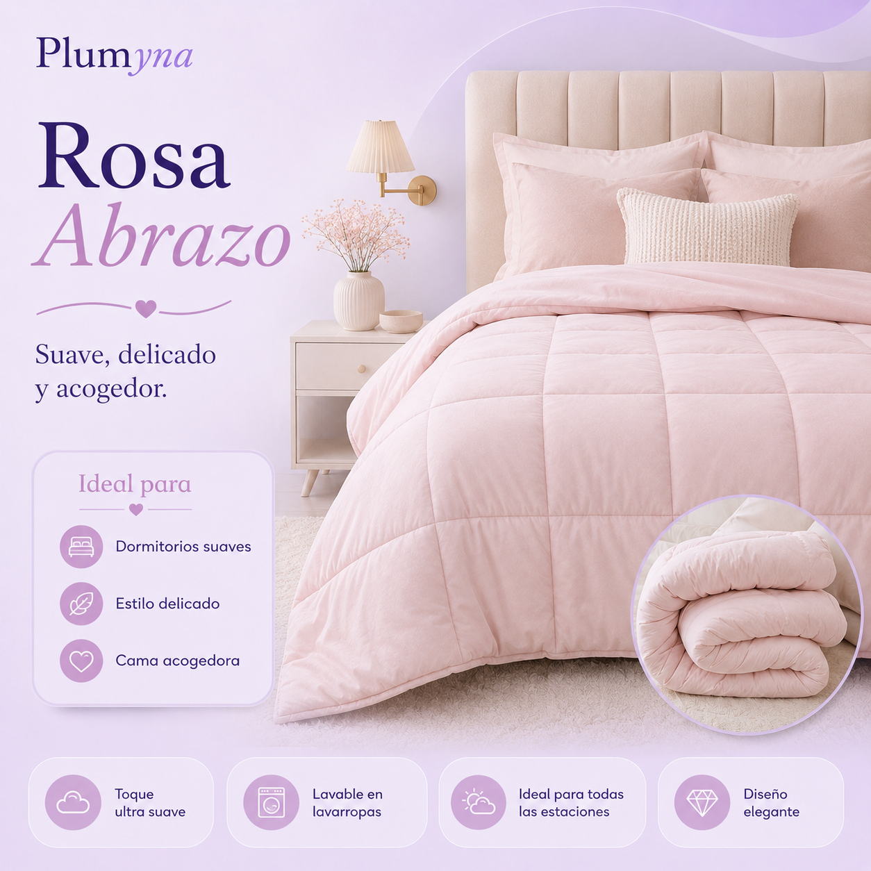 Acolchado Marshmallow Premium | Plumyna