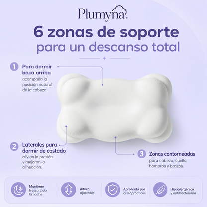 Almohada Ergonómica Nube Premium