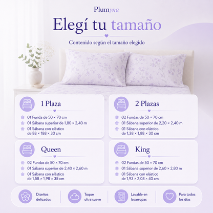 Juego de Sábanas Brisa