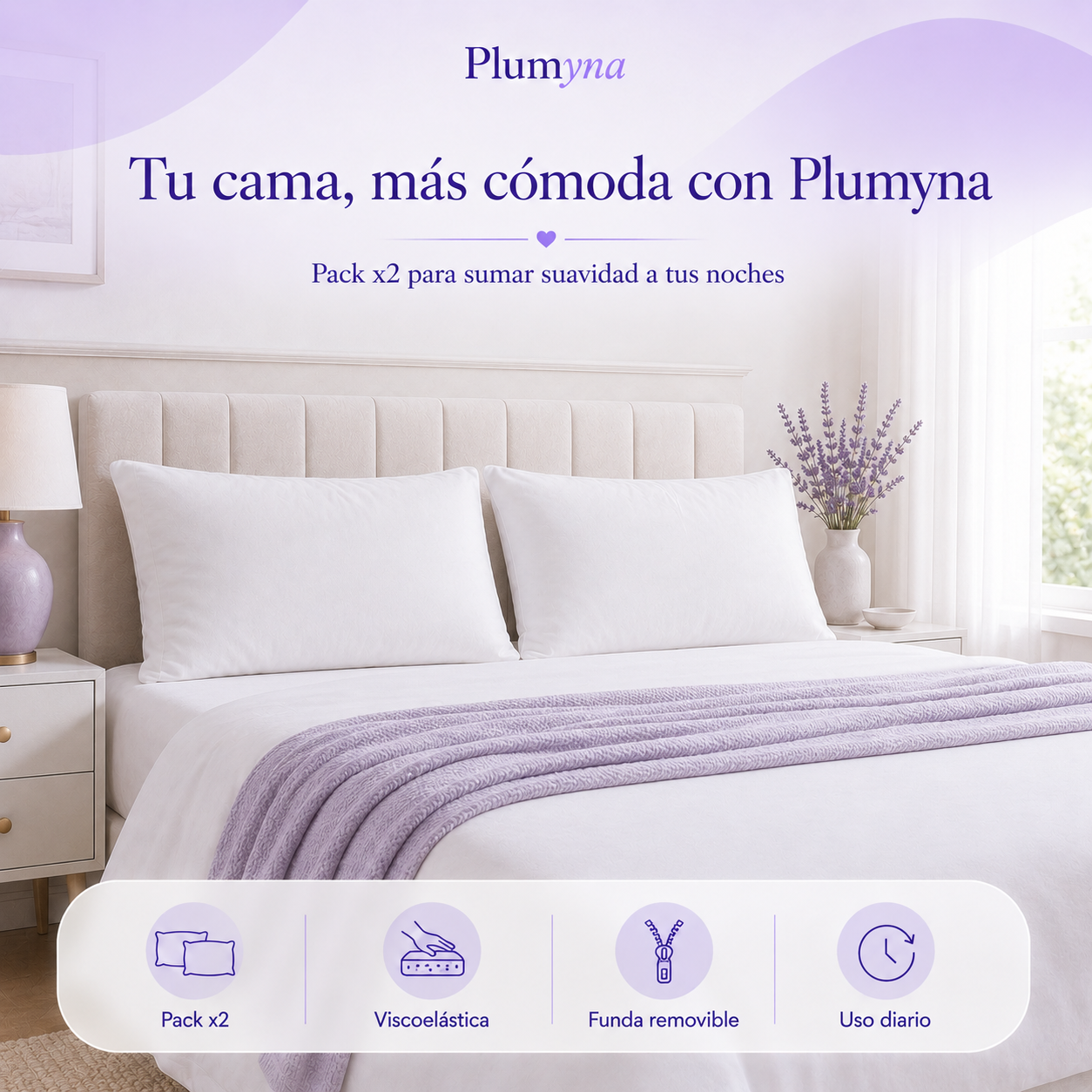 Almohada Visco Nube