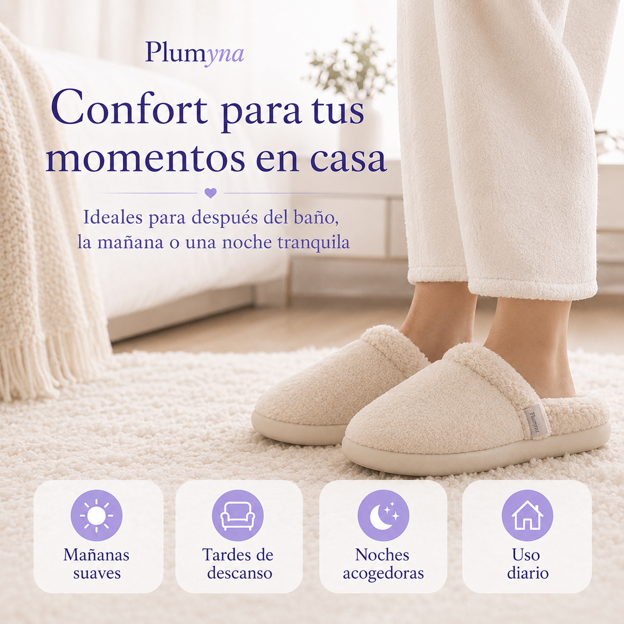 Pantuflas Nube